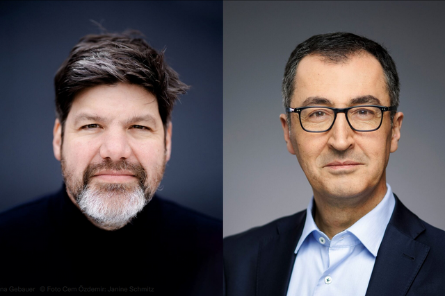Debatten und Erfahrungen - zwei getrennte Welten?Podiumsgespräch mit Cem Özdemir und Clemens Tangerding an der Württembergischen Landesbühne